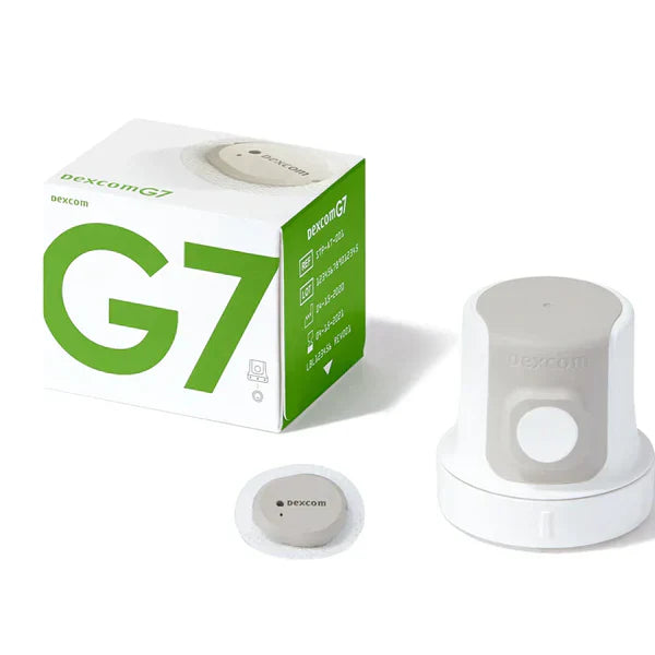 Dexcom G7 continuous glucose monitoring sensor for diabetes
