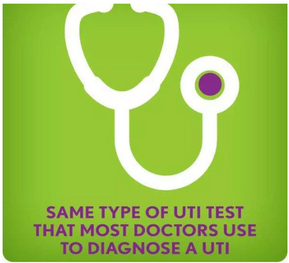 AZO urinary tract infection self-test strips with reliable results