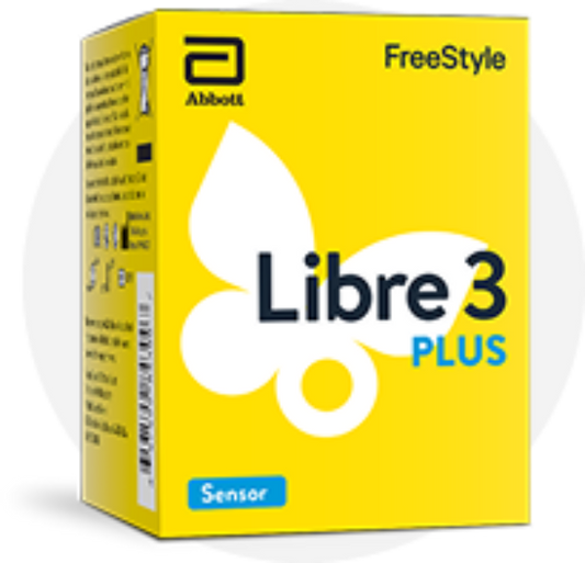 FreeStyle Libre 3 Plus continuous glucose monitoring sensor