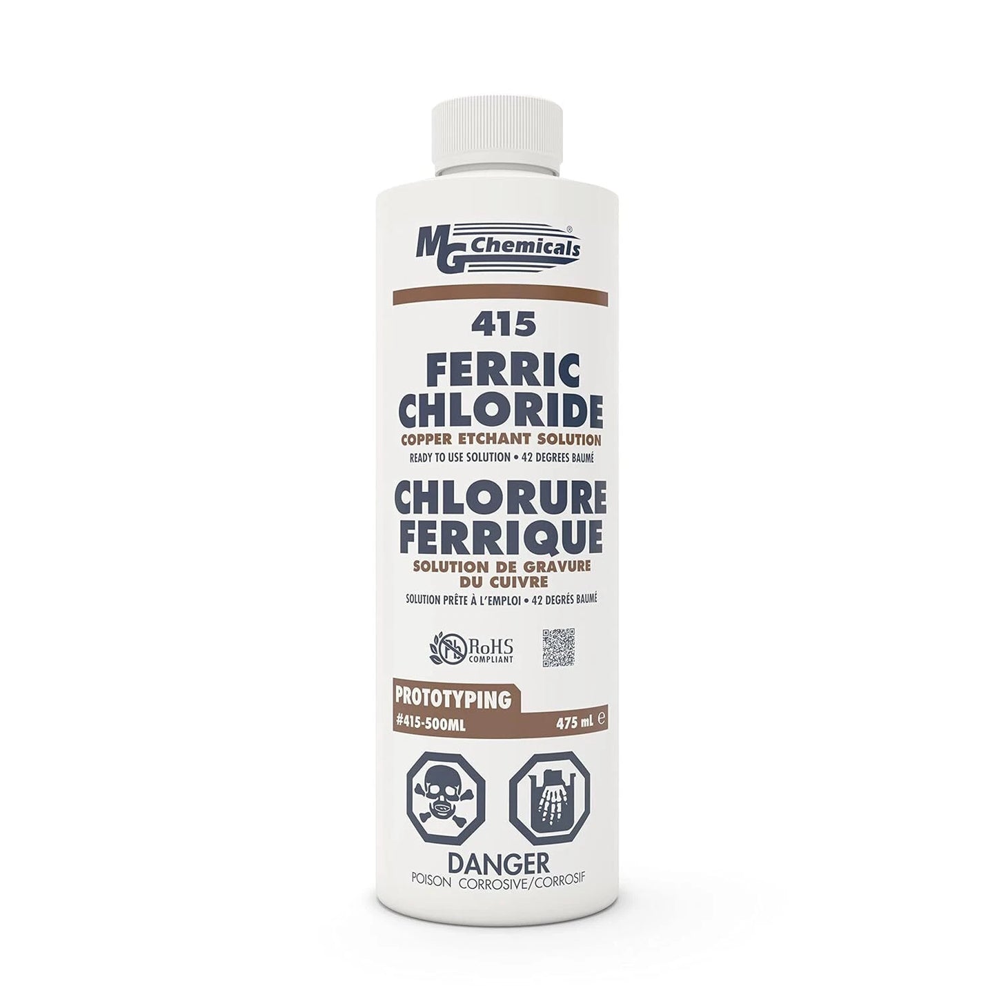 MG Chemicals 415 ferric chloride copper etchant solution 475ml