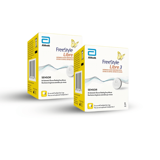 FreeStyle Libre 3 CGM sensor kit with wireless blood sugar tracking