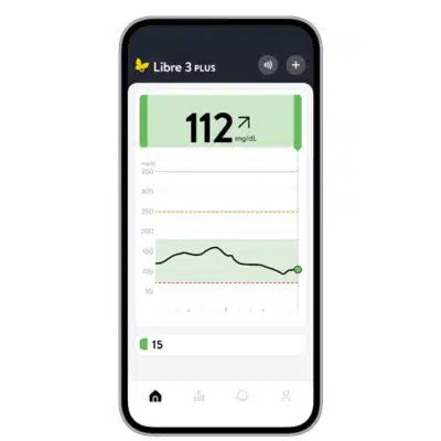 FreeStyle Libre 3 Plus continuous glucose monitor for easy monitoring