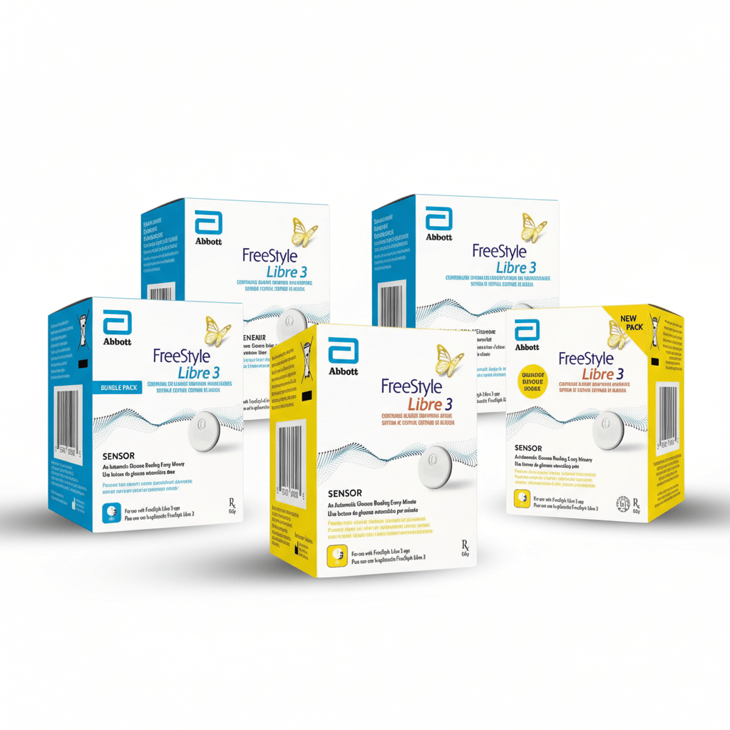 FreeStyle Libre 3 CGM sensor kit providing accurate glucose monitoring